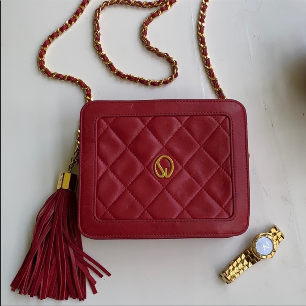 Vintage St. John quilted bag